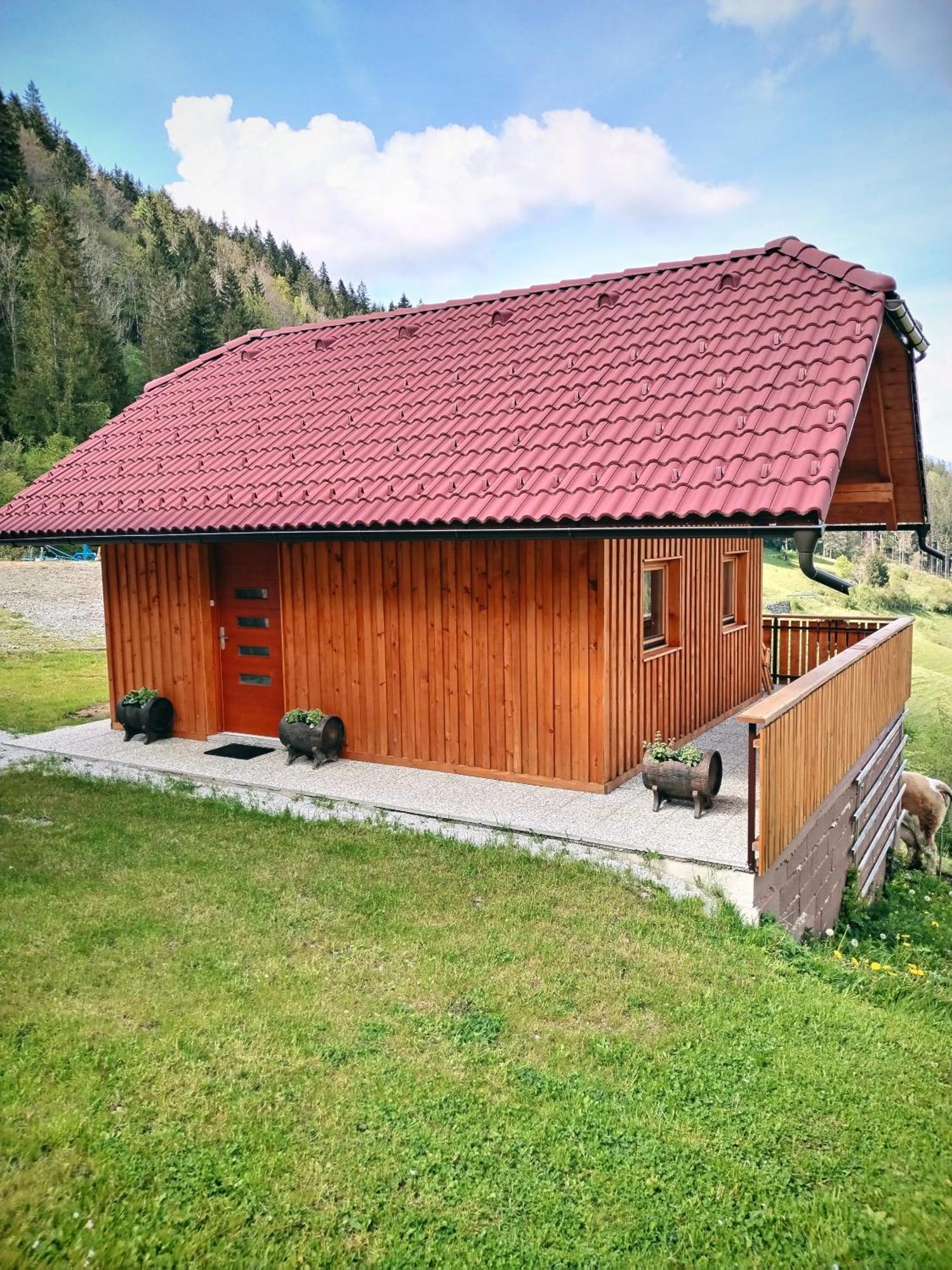 Pocitniska Hiska Lastovka Podvolovljek Exterior foto